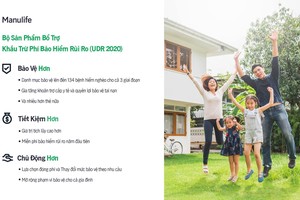 Manulife Việt Nam ra mắt bộ sản phẩm bổ trợ khấu trừ phí bảo hiểm rủi ro