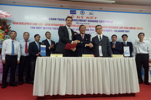 ADB và BIWASE ký kết khoản vay trị giá 8 triệu USD