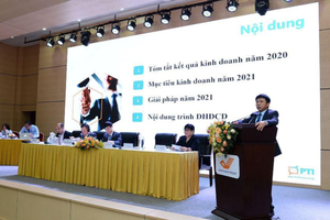 ĐHCĐ PTI: Đặt mục tiêu đạt 6.600 tỷ đồng trong năm 2021