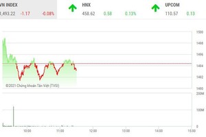 Giao dịch chứng khoán sáng 29/12: Thị trường rung lắc, dòng bank và chứng khoán có tín hiệu tích cực