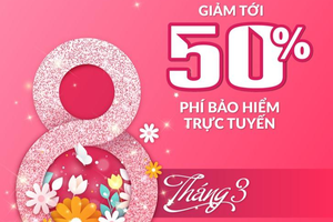 BIC ưu đãi tới 50% nhiều sản phẩm bảo hiểm nhân ngày Quốc tế Phụ nữ 8/3