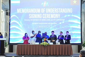 FPT tư vấn Chính phủ Sierra Leone chuyển đổi số quốc gia