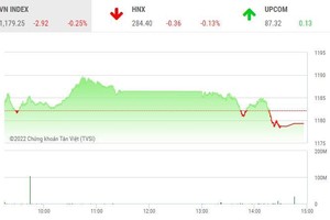 Giao dịch chứng khoán chiều 15/7: Nhóm thép trở lại mạnh mẽ, VN-Index vẫn mất điểm