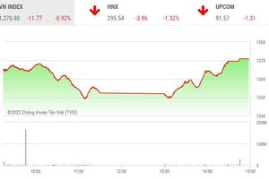 Giao dịch chứng khoán chiều 29/8: VN-Index bật hồi hơn 20 điểm, cổ phiếu dầu khí và phân bón nổi sóng
