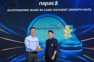 Ngân hàng Bản Việt dẫn đầu tăng trưởng giao dịch chi tiêu thanh toán qua thẻ Napas