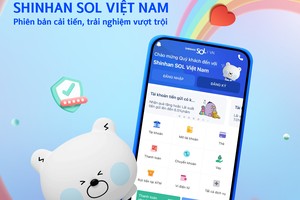 Ngân hàng Shinhan ra mắt phiên bản mới của ứng dụng Shinhan SOL Việt Nam