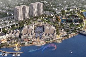 Phối cảnh Dự án Khu đô thị sinh thái Bắc Đầm Vạc Vĩnh Phúc