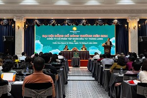 Toàn cảnh Đại hội đồng cổ đông thường niên năm 2024 của Đầu tư Thăng Long (TIG)