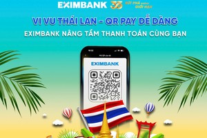 Eximbank đã ứng dụng công nghệ QR Pay để mang đến giải pháp thanh toán thông minh.