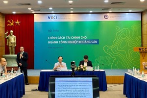 Toàn cảnh Hội thảo “Chính sách tài chính cho ngành công nghiệp khoáng sản”