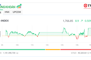 Cổ phiếu bất động sản nổi sóng lớn, VN-Index lập đỉnh mới 