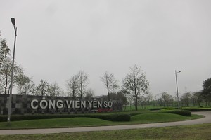 Chuẩn bị mở cửa miễn phí Công viên Yên Sở