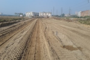 Dự án Khu đô thị Phú Lương đang được đầu tư làm hạ tầng.