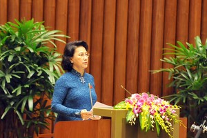 Chủ tịch Quốc hội Khóa 13 Nguyễn Thị Kim Ngân được đề nghị tái cử Chủ tịch Quốc hội khóa 14