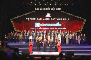 Vinh danh các doanh nghiệp đạt giải thưởng Sao Vàng Đất Việt 2018