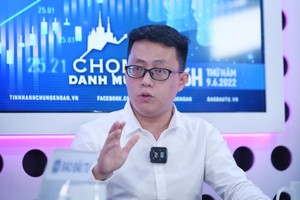 Ông Nguyễn Thế Minh, Giám đốc phân tích Khối khách hàng cá nhân, Công ty Chứng khoán Yuanta Việt Nam cho biết thị trường đang có khả năng phục hồi trong hai tháng tới. Ảnh: Dũng Minh