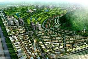 Phối cảnh Khu dân cư Sonadezi Hữu Phước.