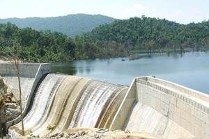 Nhà máy thuỷ điện Khe Diên của Công ty cổ phần Sông Ba.