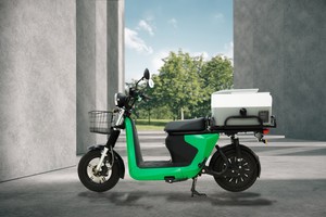 Xe ôm điện quốc dân Selex Camel 2 với giải pháp có thùng đông lạnh tối ưu cho giao vận.