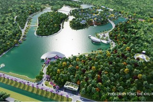 Lam Kinh Resort & Spa đong đầy hơi thở thiên nhiên.