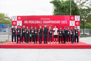 MG Pickleball Championship 2025 chính thức khởi tranh với vòng bảng tại khu vực miền Nam có sự góp mặt của 80 vận động viên đến từ 40 đội đôi nam – nữ.