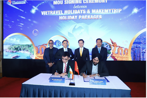 Vietravel ký kết hợp tác cùng Make My Trip