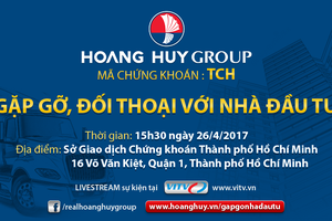 Hoàng Huy Group tổ chức sự kiện gặp gỡ, đối thoại với nhà đầu tư