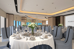 Phòng họp Panorama mang đến tầm nhìn bao quát toàn cảnh biển trời Đà Nẵng