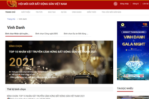 VARS bình chọn các cá nhân, đơn vị môi giới bất động sản xuất sắc