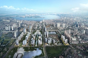 Hà Nội điều chỉnh cục bộ quy hoạch khu vực trung tâm Khu đô thị Tây Hồ Tây