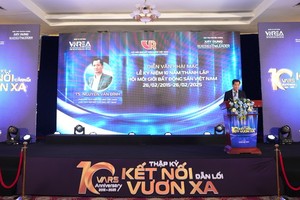 TS. Nguyễn Văn Đính - Chủ tịch VARS đọc diễn văn khai mạc sự kiện