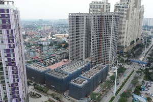 Dự án The Charm An Hưng, vừa khai trương căn hộ mẫu. Ảnh: Dũng Minh