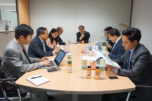 Đoàn công tác tỉnh Thừa Thiên Huế làm việc với Phòng Thương mại Công nghiệp Hàn Quốc - KCCI.