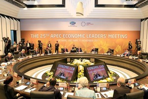 Hội nghị Các nhà lãnh đạo Kinh tế APEC lần thứ 25. Ảnh: TTXVN