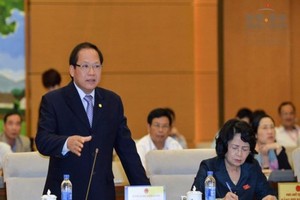 Bộ trưởng Trương Minh Tuấn trong lần trả lời chất vấn mới đây tại UB Thường vụ Quốc hội.