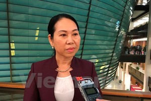 Đại biểu Nguyễn Thanh Thủy, đoàn Hậu Giang