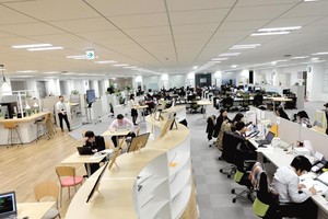 Hiện FPT là doanh nghiệp Việt Nam đầu tư lớn nhất tại Nhật Bản. Trong ảnh: Văn phòng ở Tokyo - khu đầu não của Tập đoàn FPT tại Nhật Bản.