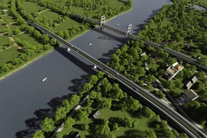 Xây cầu Vàm Sát 2 nối Cần Giờ với trung tâm TP.HCM