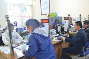 Bộ phận một cửa Bảo hiểm Xã hội quận Thanh Xuân (Hà Nội)