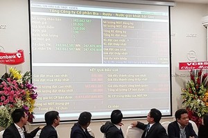 Kết quả phiên đấu giá cổ phiếu Sabeco ngày 18/12.