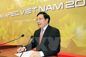 Phó Thủ tướng, Bộ trưởng Ngoại giao Phạm Bình Minh. (Ảnh: Nhan Sáng/TTXVN)