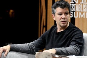 CEO Uber - Travis Kalanick có thể tạm rời công ty. Ảnh: AFP.