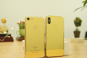 iPhone X mạ vàng 24K xuất hiện ở Việt Nam