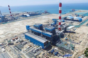 Nhà máy Nhiệt điện Vĩnh Tân 4 mở rộng, một dự án hiếm hoi khởi công mới của ngành điện.