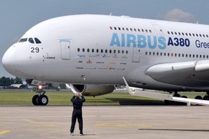 A380 là máy bay chở khách lớn nhất thế giới (Ảnh: Bloomberg)