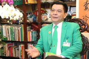 Ông Hồ Huy cho rằng khoản nợ hiện tại là Mai Linh phải gánh cho các công ty con đã giải thể. Ảnh: Thái Nguyễn.