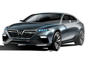 Mẫu sedan sẽ đi vào sản xuất do Italdesign thiết kế.