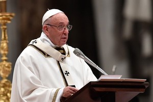 Giáo hoàng Francis. (Nguồn: AFP/TTXVN)