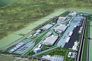 Phối cảnh Khu tổ hợp Ngọc Hồi của Dự án Metro Ngọc Hồi - Yên Viên