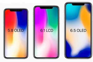Ngoài hai mẫu iPhone chính, Apple sẽ tung ra iPhone 2018 giá thấp với màn hình LCD.